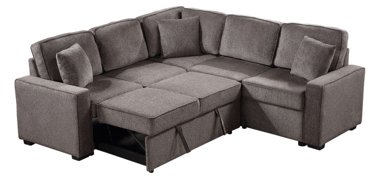 Onbeam Sectional Sleeper Sofa with Pull Out Bed